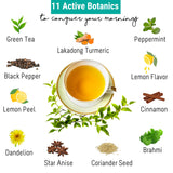 Oh Cha Morning Energise Green Tea with Turmeric, Tulsi and Warming Spices