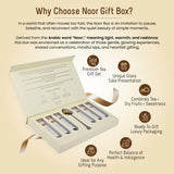 Oh Cha Noor Luxury Gift Box — Elegant Tea and Gourmet Pairings for Memorable Celebrations
