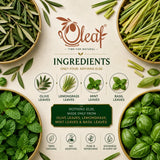 Oleaf Herbal Leaf Multi Flavour Infusion - Curated Assortment of Olive Leaf Blends for Everyday Wellness and Vitality - Bags