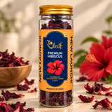 Oleaf Hibiscus Floral Infusion with Naturally Vibrant Colour, Floral Character and Delicate Tartness