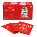 Organic T-Tales Assam Black Tea Box of 25 Tea Bags