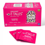Organic T-Tales Organic Blueberry Green Tea Box