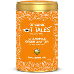 Organic T-Tales Chamomile Green Leaf Tea Canister of 100g