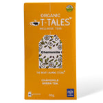 Organic T-Tales Organic Chamomile Green Tea Pack with 25 Tea Bags