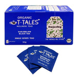 Organic T-Tales Darjeeling Black Tea Box of 50g with 25 Tea Bags
