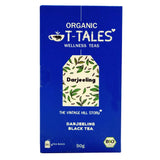 Organic T-Tales Darjeeling Black Tea Pack with 25 Tea Bags