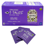 Organic T-Tales Earl Grey Assam Black Tea Box with Tea Bags