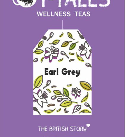 Organic T-Tales Earl Grey Assam Black Tea Packaging