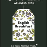 Organic T-Tales English Breakfast Assam Black Tea 50g Pack of 25 Tea Bags