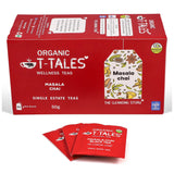 Organic T-Tales Organic Masala Black Tea Bag Box