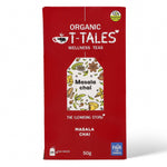 Organic T-Tales Organic Masala Chai 50g Box of 25 Tea Bags