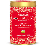 Organic T-Tales Assam Black Leaf Tea 100g Canister