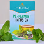 Chamraj Peppermint Infusion Tea Box with Peppermint Leaves