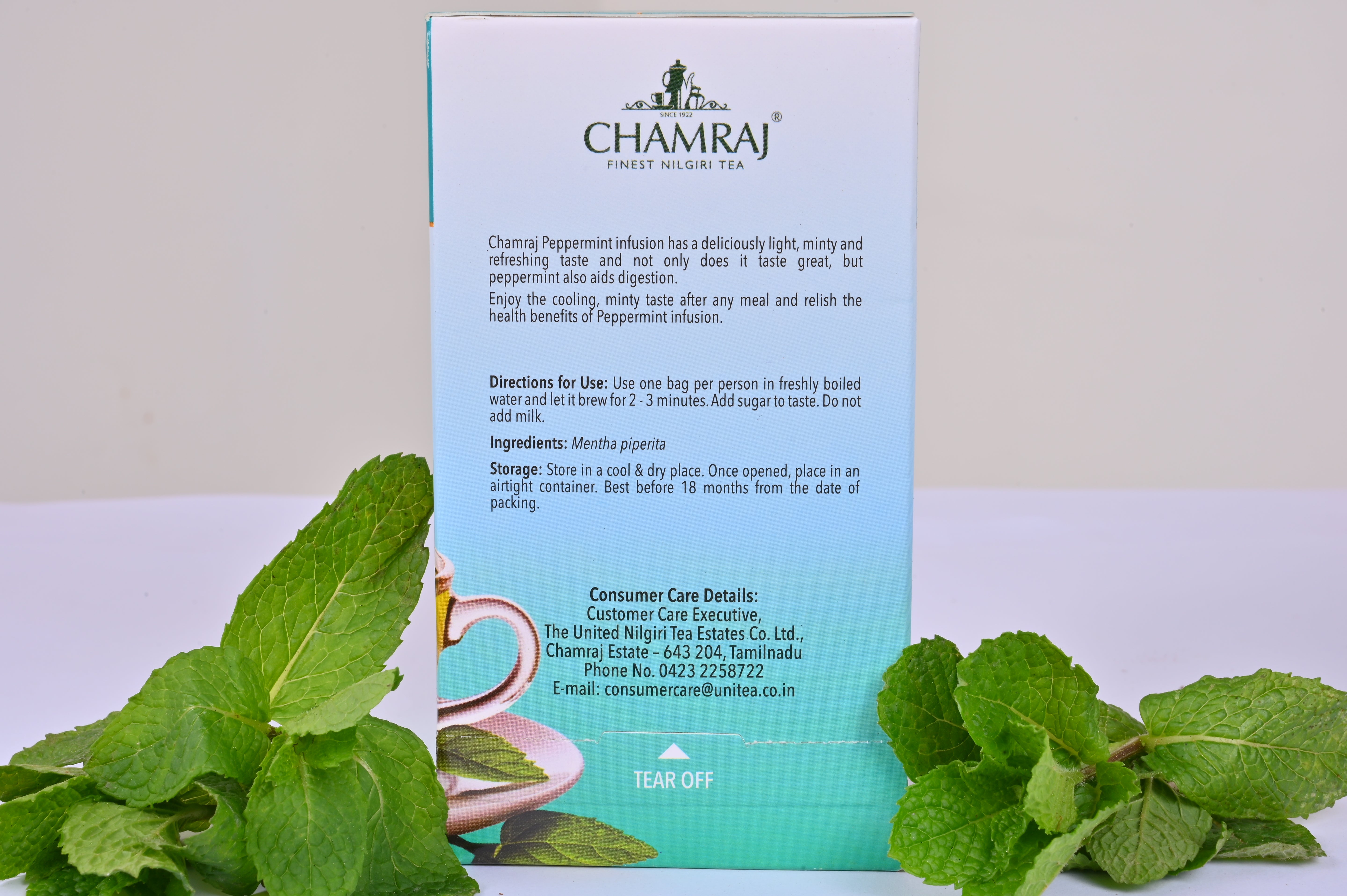 Chamraj Peppermint Infusion Pack