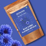 Pahari Haat Blue Cornflower Petals Wellness Herbs Tea Pack
