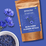 Pahari Haat Dried Blue Cornflower Petals Herbal Infusion