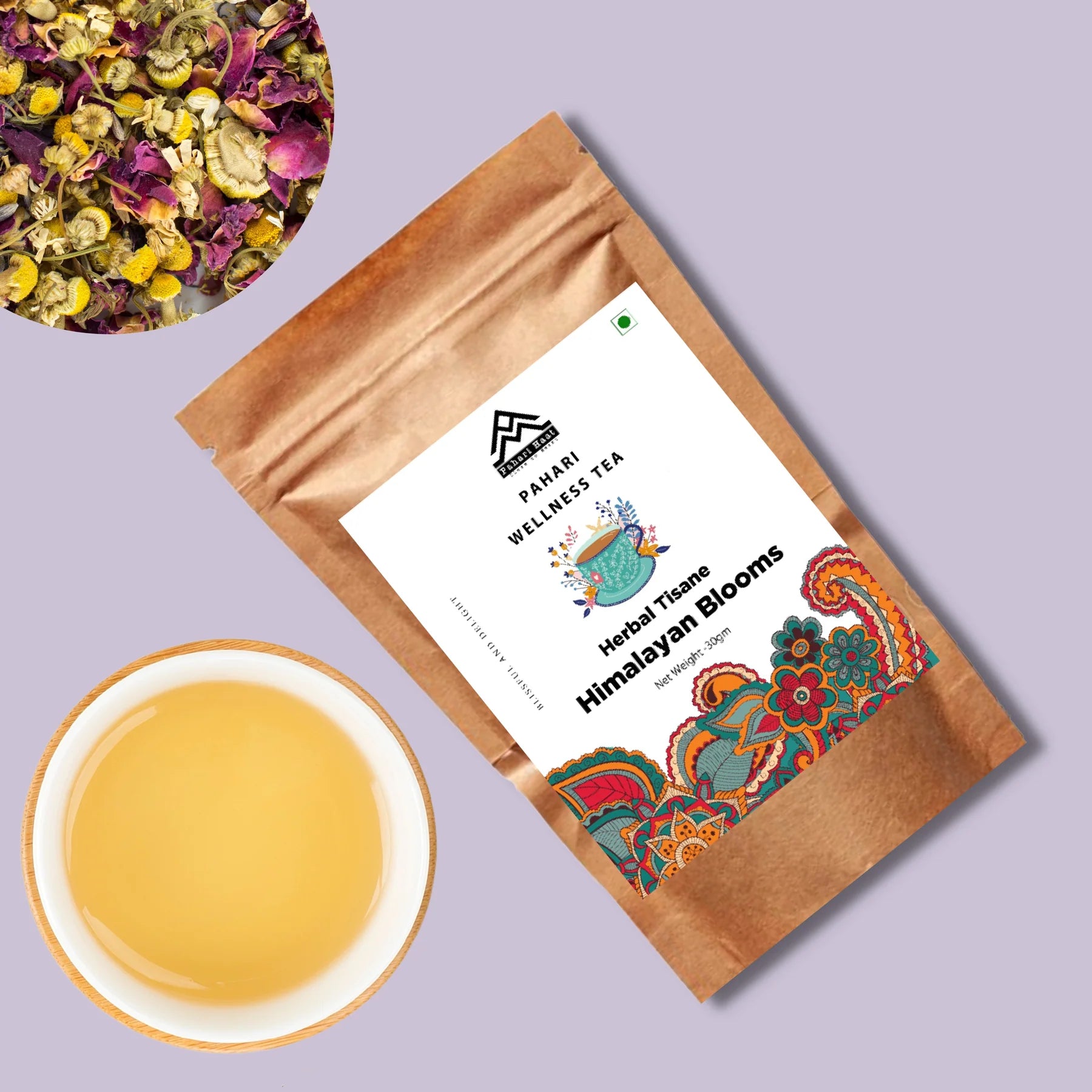 Pahari Haat Himalayan Blooms Tea Pack