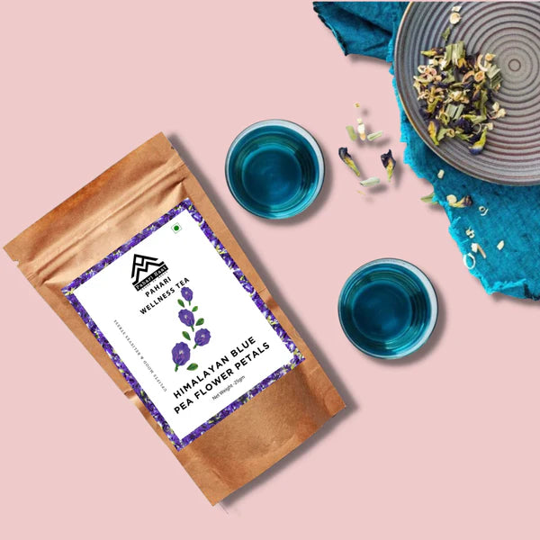 Pahari Haat Himalayan Blue Pea Flower Petals Tea Pack
