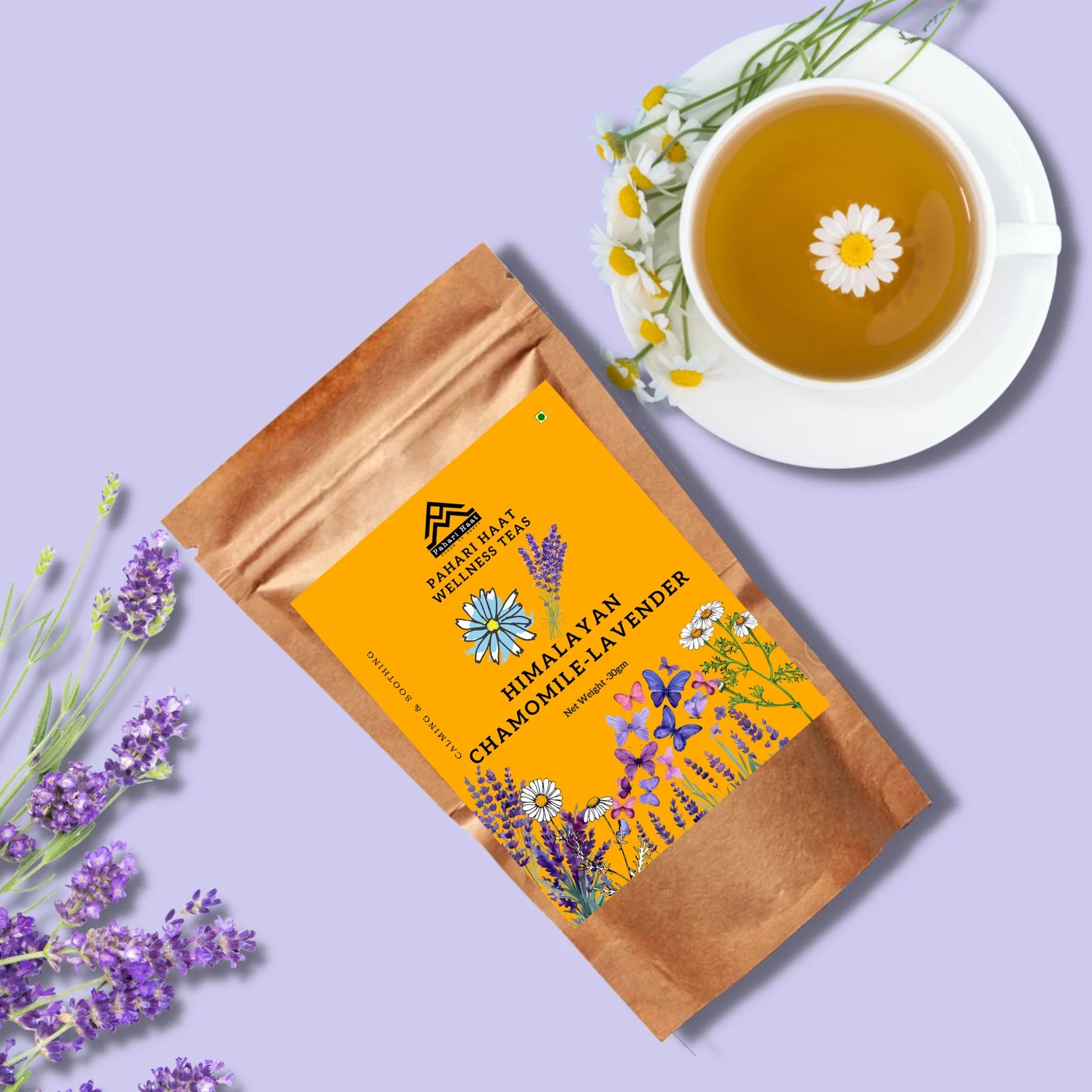 Pahari Haat Himalayan Chamomile Lavender Tea Pack