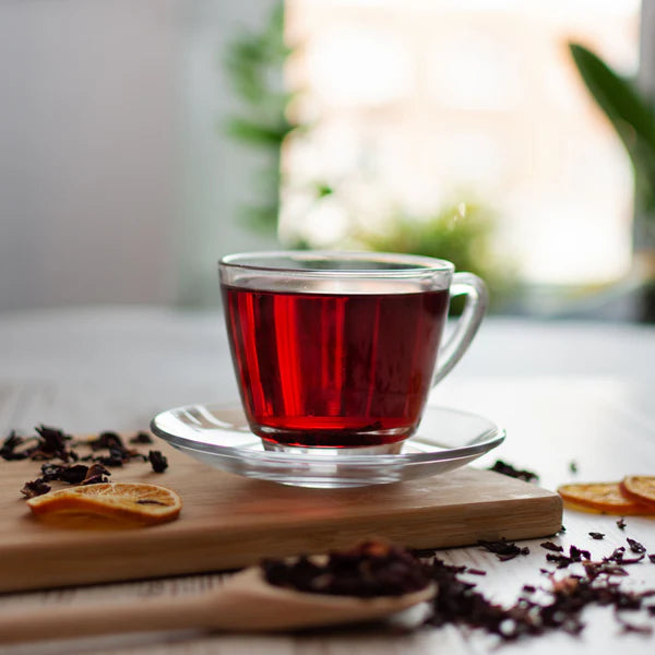 Pahari Haat Himalayan Hibiscus Petals Crimson Bloom Herbal Infusion