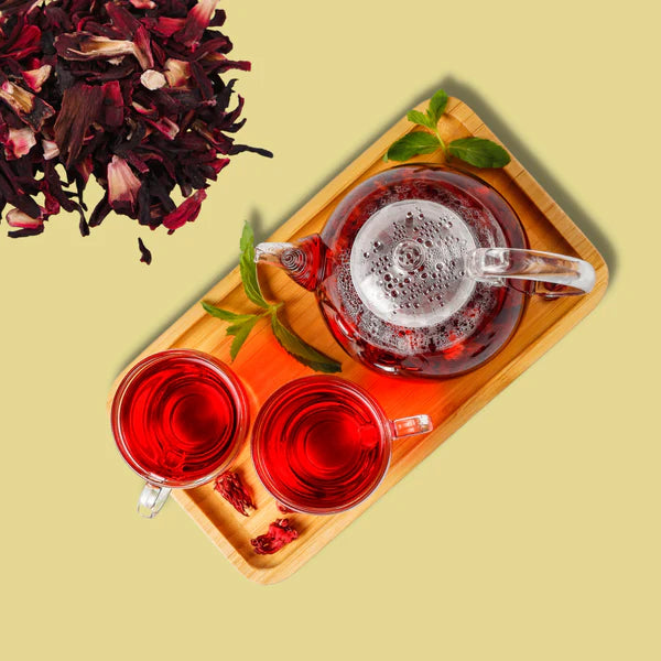 Pahari Haat Himalayan Hibiscus–Rose Herbal Infusion
