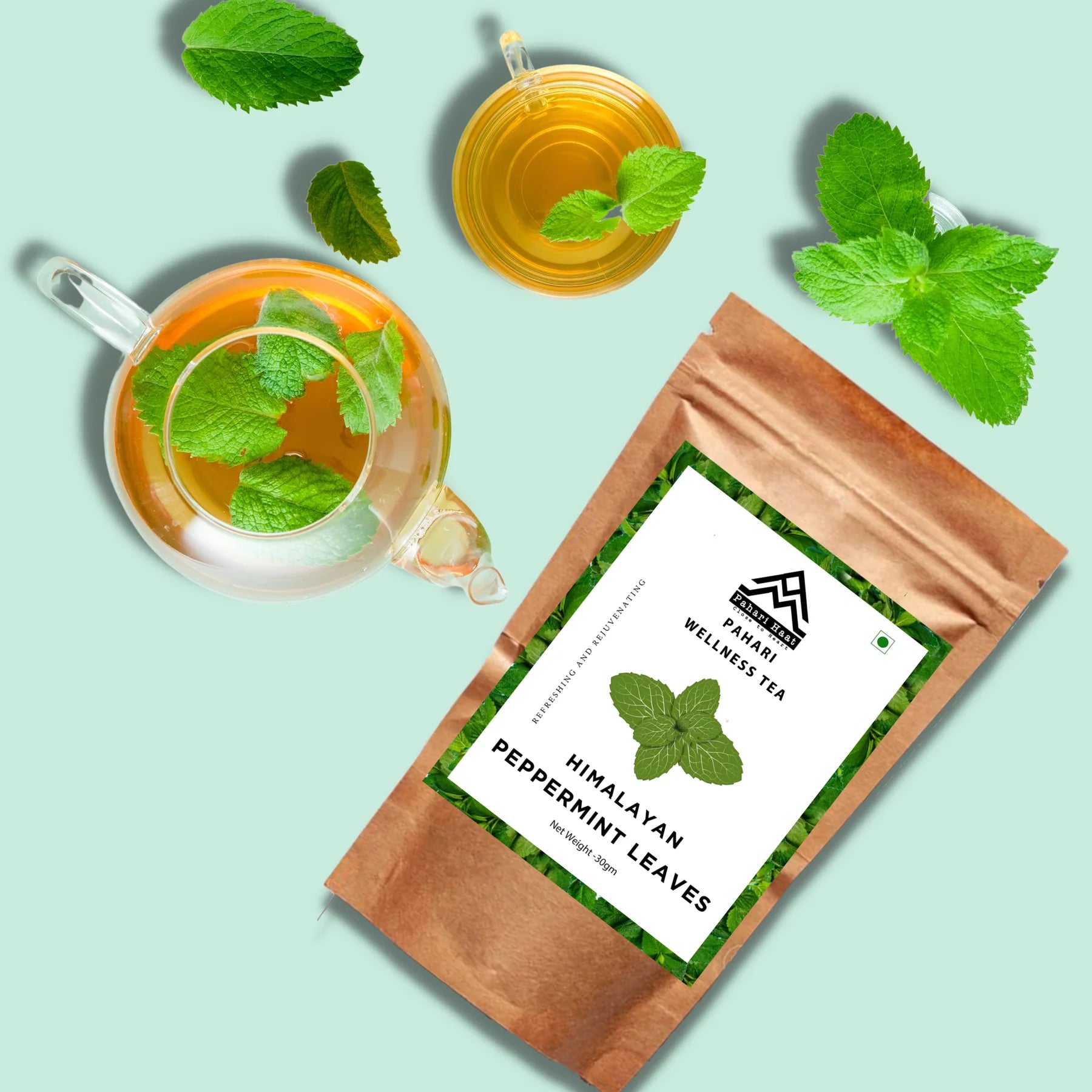 Pahari Haat Himalayan Peppermint Herbal Infusion