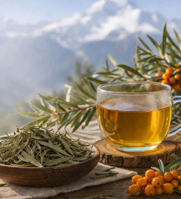 Pahari Haat Sea Buckthorn Leaves