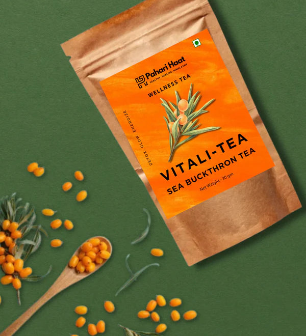 Pahari Haat Vitali-Tea Sea Buckthorn Tea Pack