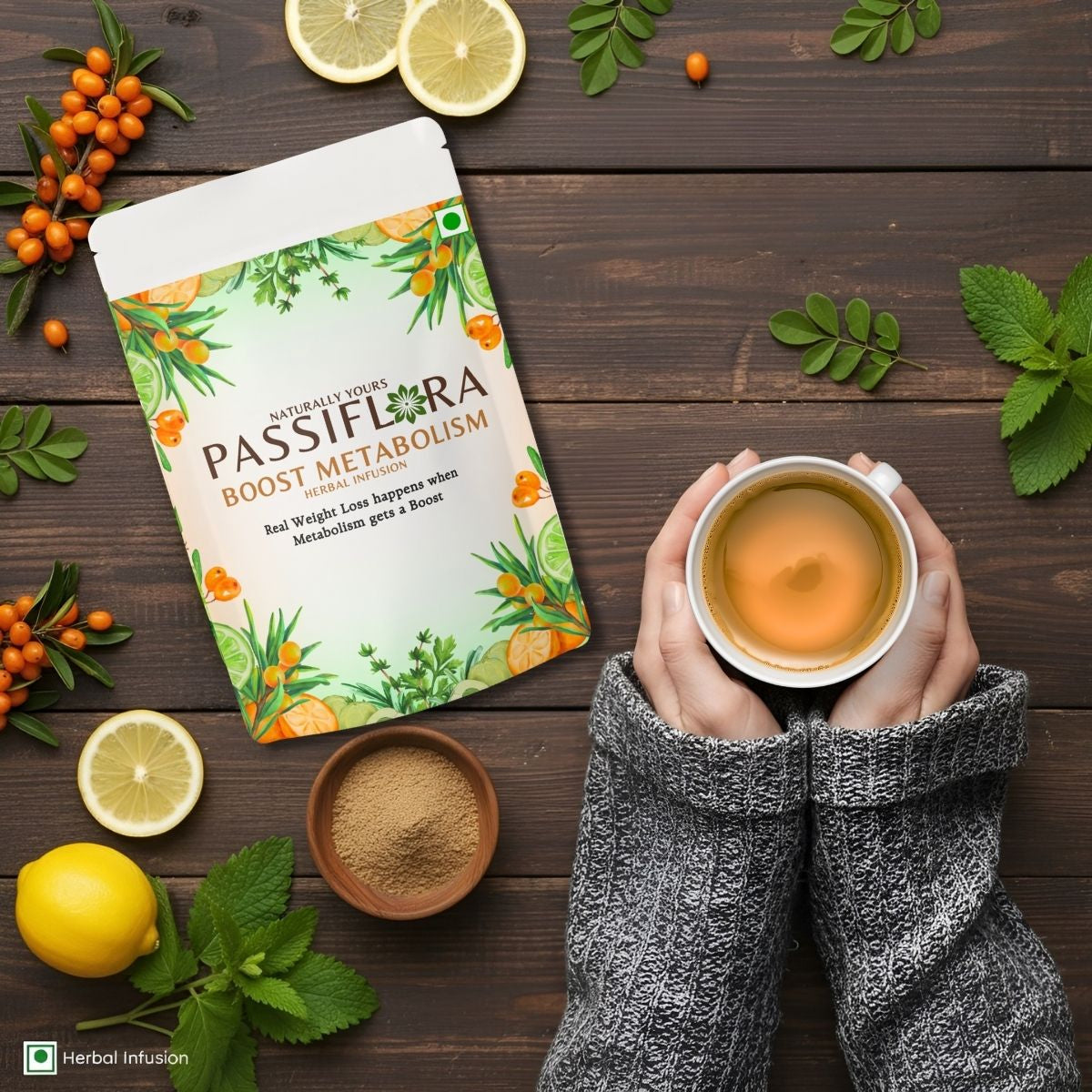 Passiflora Boost Metabolism Herbal Tea Blend