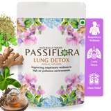 Passiflora Lung Detox Herbal Infusion – Respiratory Wellness Blend of Ginger, Holy Basil, Ardusi, Oregano, Long Pepper and Licorice