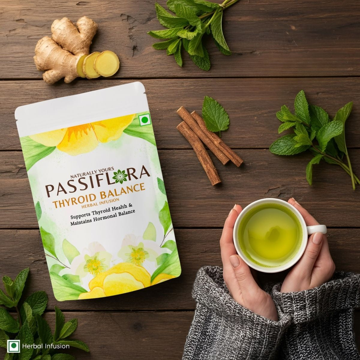 Passiflora Thyroid Balance Herbal Tea Blend