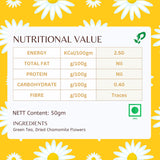 Pembroke Calming Chamomile Green Tea Nutritional Value
