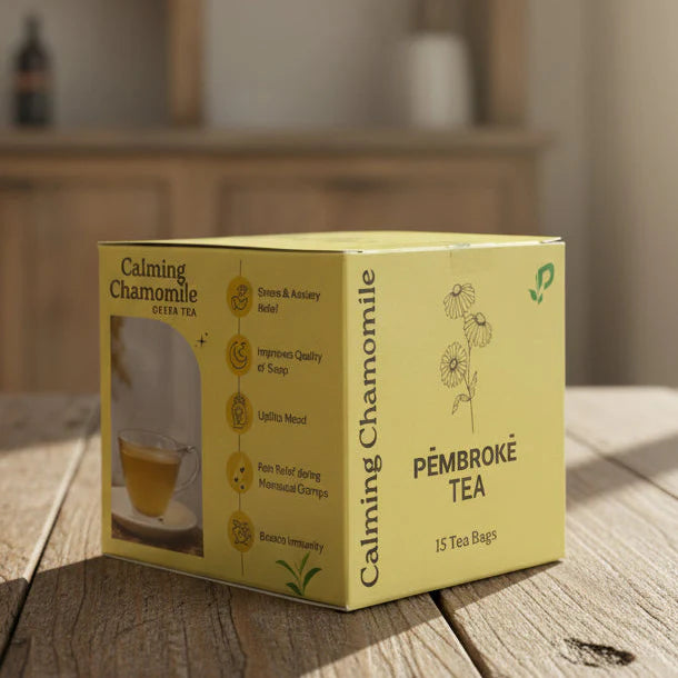 Pembroke Calming Chamomile Tea Box