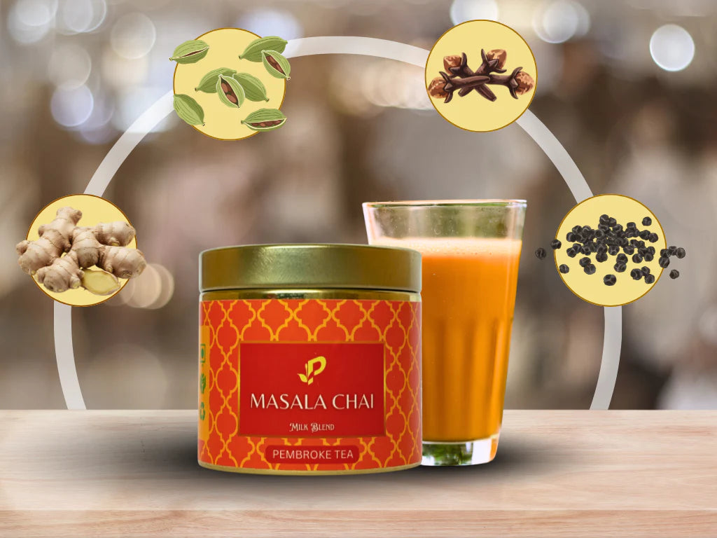 Pembroke Masala Chai with Ginger and Cardamom