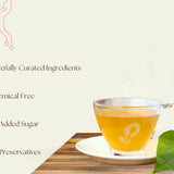 Pembroke Digestive Delight Paan Green Tea with Betel Leaves, Cardamom and Rose Petals