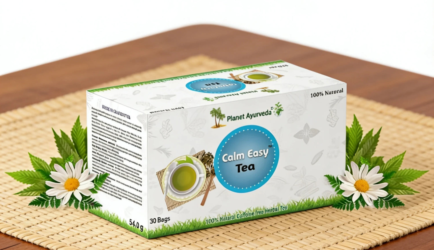 Planet Ayurveda Calm Easy Tea Box