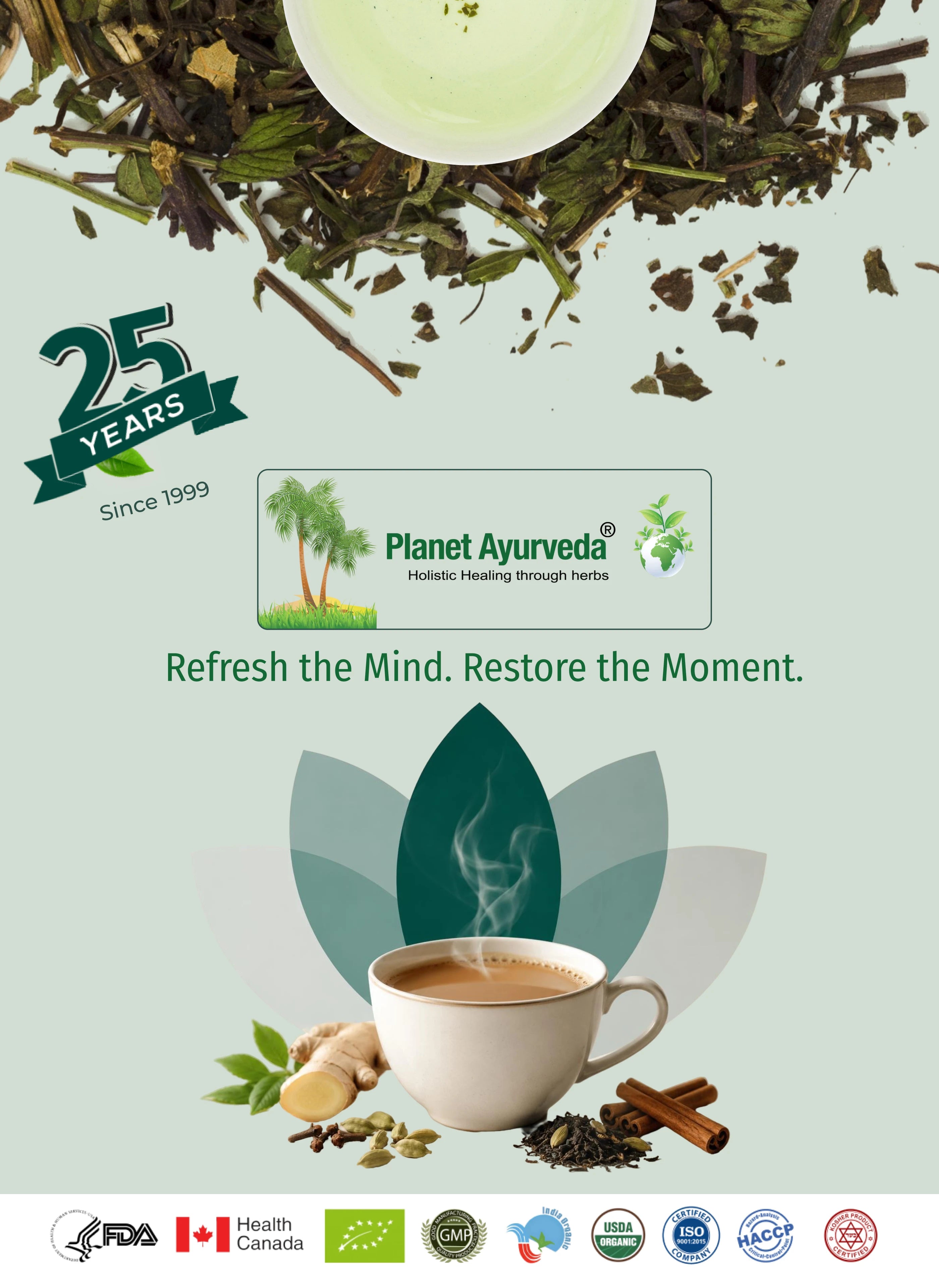 Planet Ayurveda Mob Banner