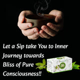 Planet Ayurveda Organic Tulsi Green Tea - Holy Elixir of Life - Tea Bags
