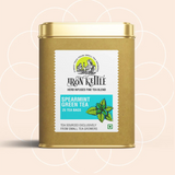 Refreshing Iron Kettle Spearmint Green Tea in Premium Teabags