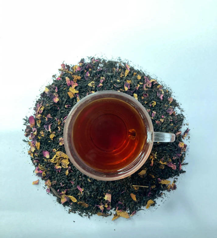 Rose Hibiscus Herbal Tisane Tea