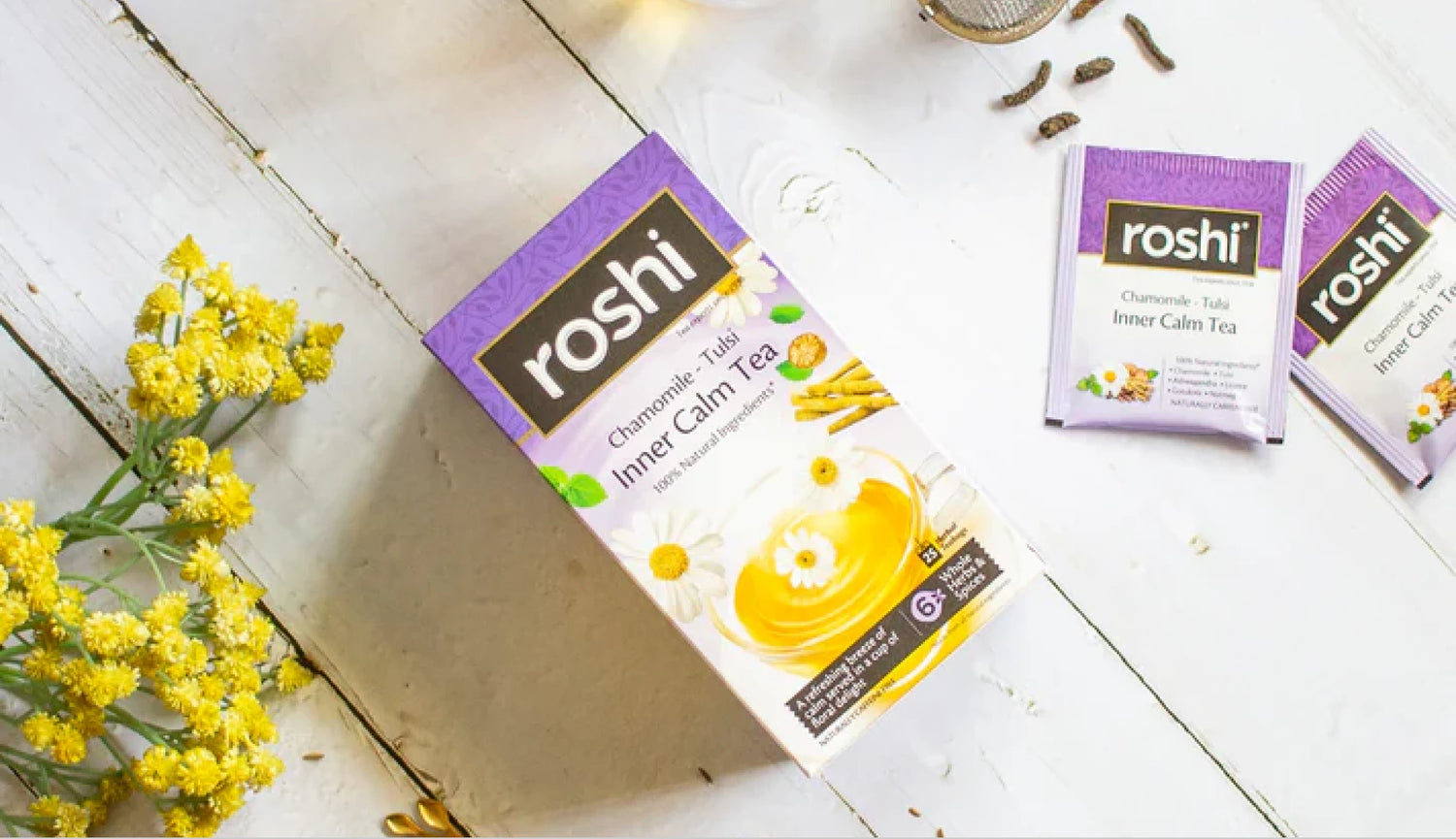 Roshi Chamomile Tea Box