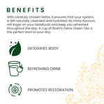 Roshi Detox Green Tea Benefits