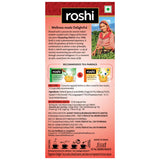 Roshi Digestive Ginger Hibiscus Herbal Tea for Gut Comfort and Post-Meal Ease- Pack of 2
