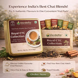 Verdella Royal CTC Collection Trial Pack — The Five Expressions of Indian Black Tea | 25 Tea Bags