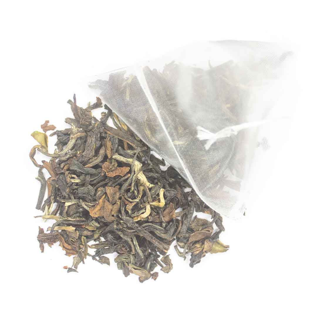 Second Flush Black Pyramid Dried Tea Leaves