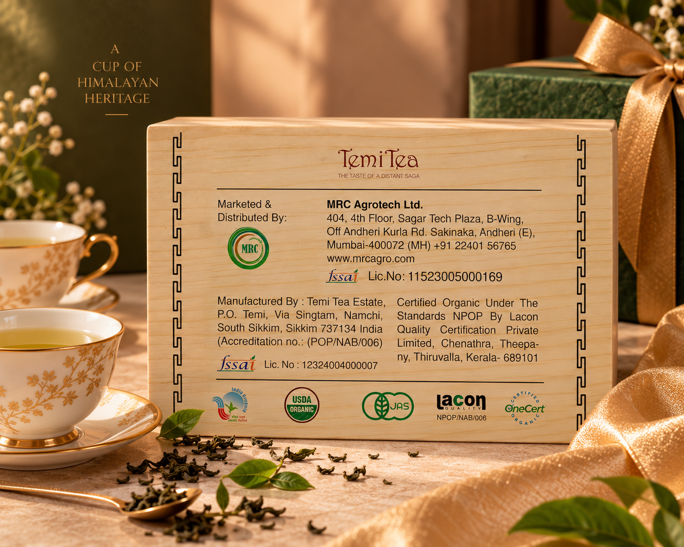 Sikkim Temi Tea Organic Green Tea