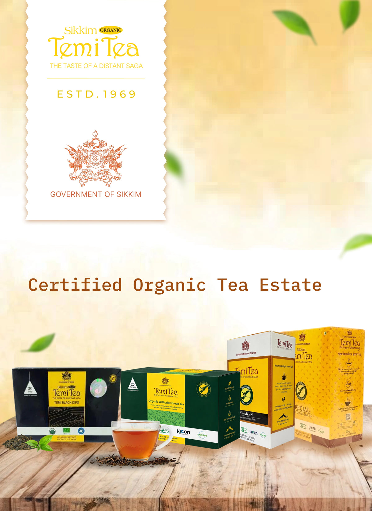 Sikkim Temi Tea Web Banner