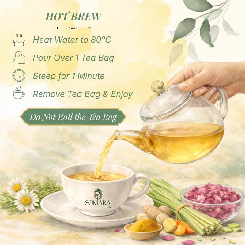 Somara Tea Hot Brew