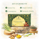 Somara Tea Lemongrass Green Tea with Ginger and Turmeric