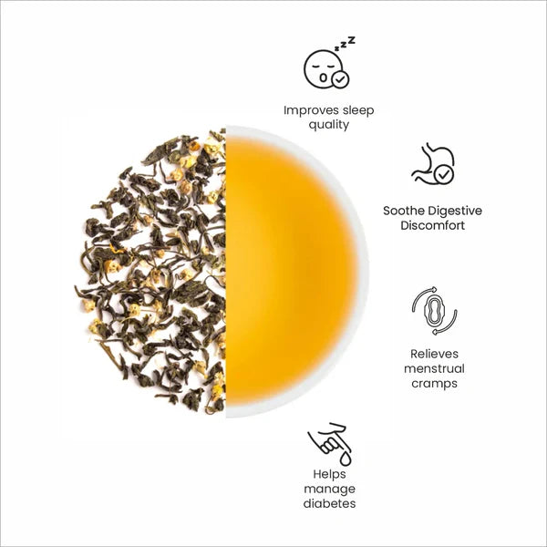 Soulsip Chamomile Spring Green Tea Benefits